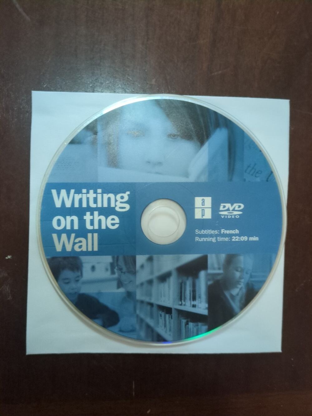 Writing on the Wall - Indigo Love of Reading Foundation disc only